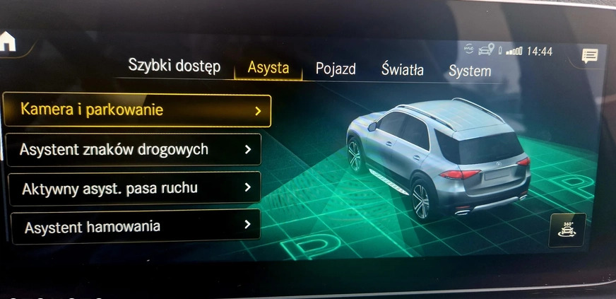 Mercedes-Benz GLE cena 269000 przebieg: 124500, rok produkcji 2018 z Warszawa małe 211